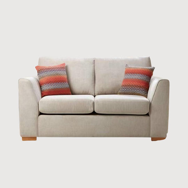 Beech Wood Sofa 90x170 cm - Grey - Km337