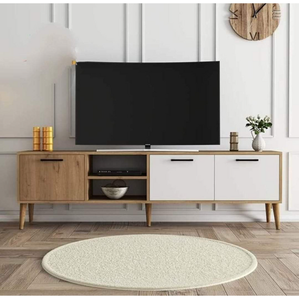 TV Unit 45x180 cm - White Beige - MK.A027