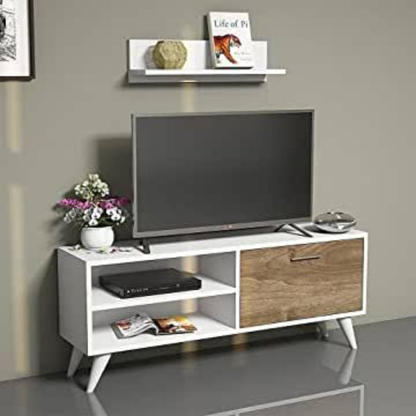 TV Unit 45x120 cm - White Beige - MK.A089
