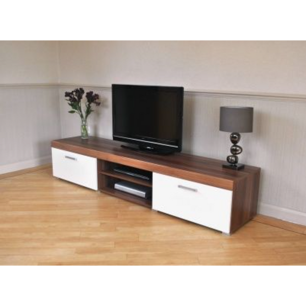 TV Unit 40x180 cm - White Brown - MK.A100