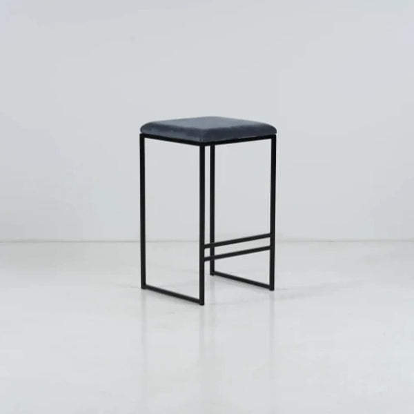 كرسي بار ستيل 40×76 سم - اسود اخضر - Chair.13