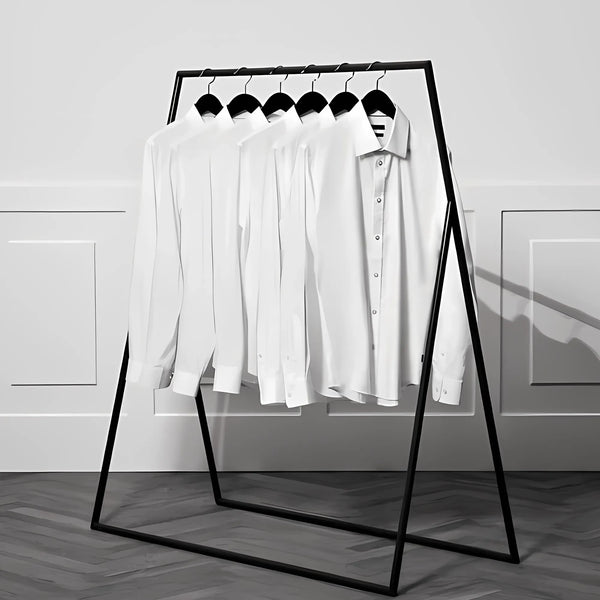 استاند ملابس استيل - 170×110 سم - اسود Cloths Hanger.2