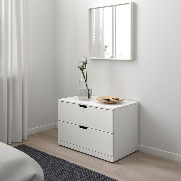 وحدة ادراج 2 درج 42×65 سم - ابيض - DU014