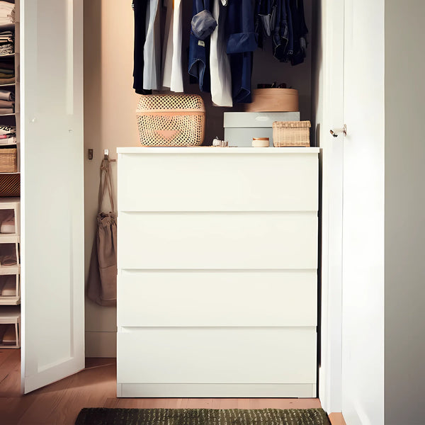 وحدة ادراج 4 درج 42×70 سم - ابيض - DU24
