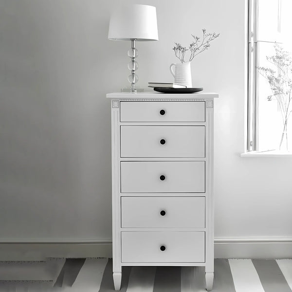 وحدة ادراج 5 درج 60×100 سم - ابيض - ELT-P15