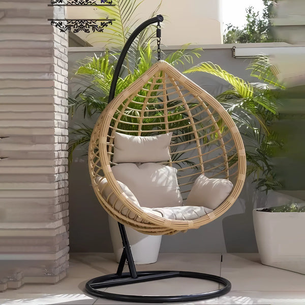 مرجيحة رتان فردية 115×70 سم - F5