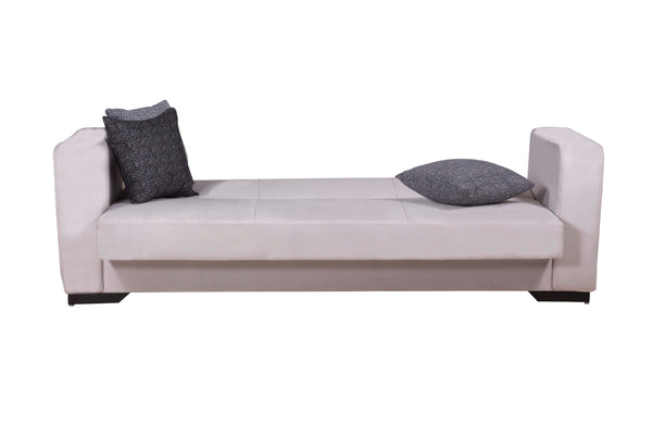 كنبة سرير كلاسي ثنائية 150×78 سم - فضي - BEDL19 سيجال