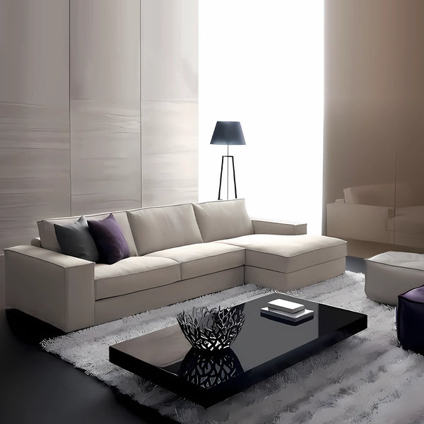 L-shaped corner 2 pieces 150x280 cm - Beige - Km 206 