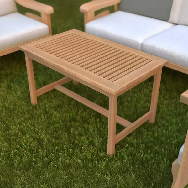 ترابيزة قهوة حديقة وسط - 45×75 سم - أستر فاتح - MH008