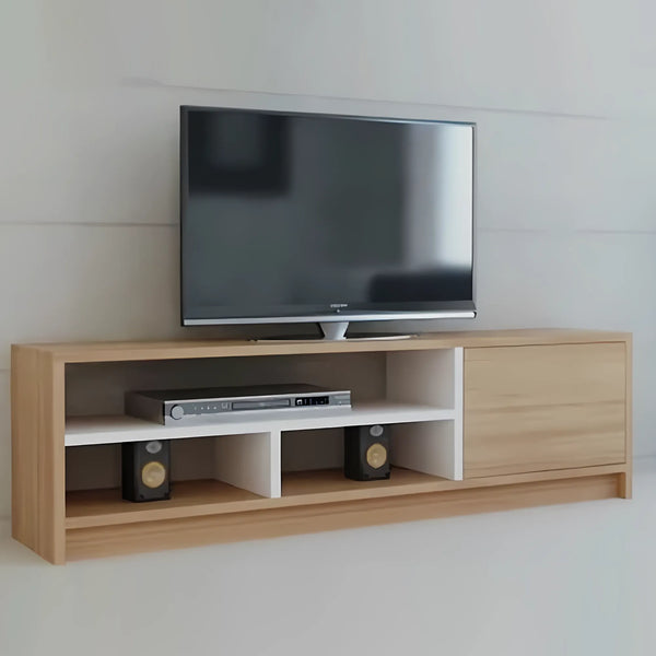 وحدة تليفزيون 45×150 سم - بيج ابيض - MK.A015