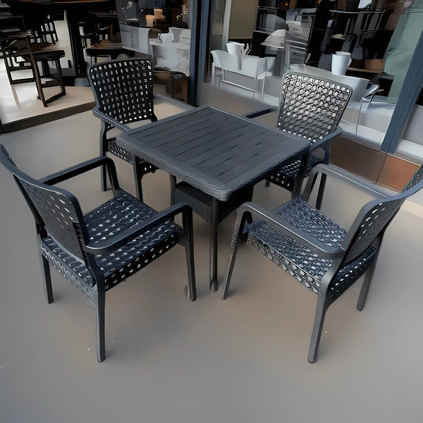 طقم ارابيسك مكون من 4 كراسي و ترابيزة - S46