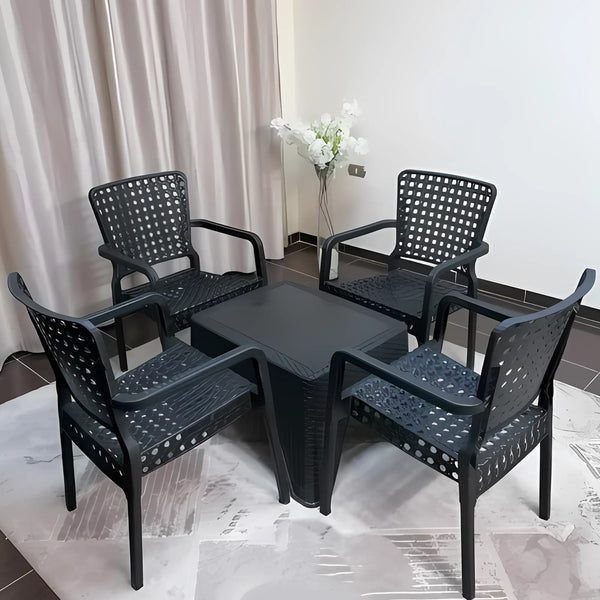 طقم ارابيسك مكون من 4 كراسي و ترابيزة - S 51