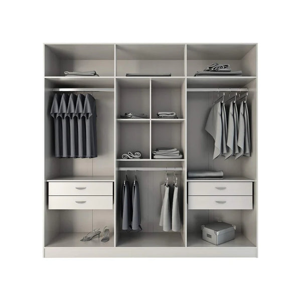 دريسنج روم 220×200 سم - ابيض - TOP2