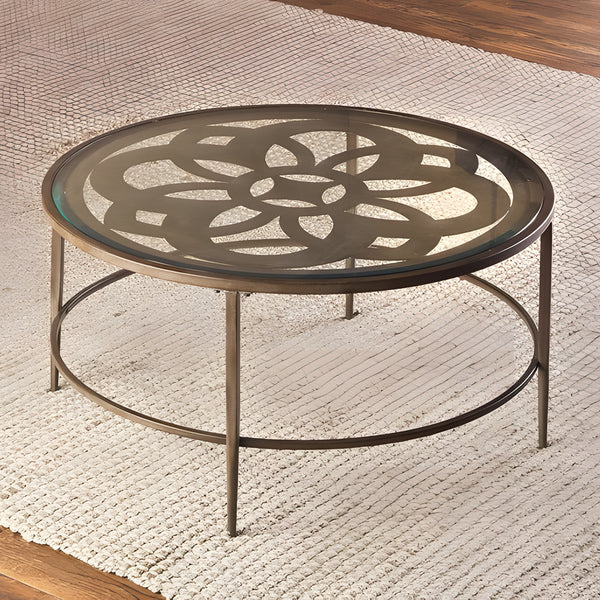 Metal coffee table 80 x 45 cm - copper - CT.151