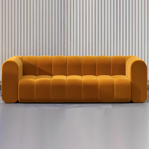 Living room set of 3 pieces - orange - WS2371
