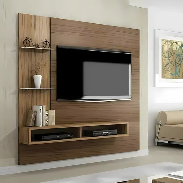 TV Unit 5 Shelf - Wooden