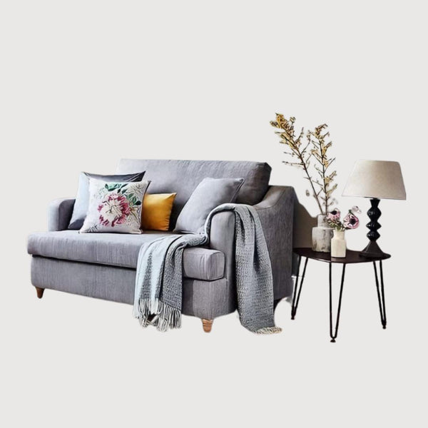 Beech Wood Sofa 85x150 cm - Grey - Km321
