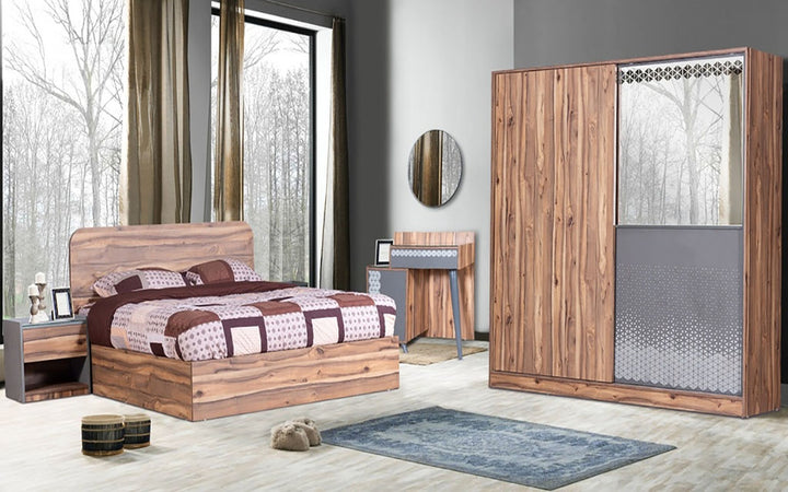 <img src="puppy.jpg" alt="غرفة نوم وودي 5 قطع - خشبي بني - BEDR1,Segal Furniture"/>