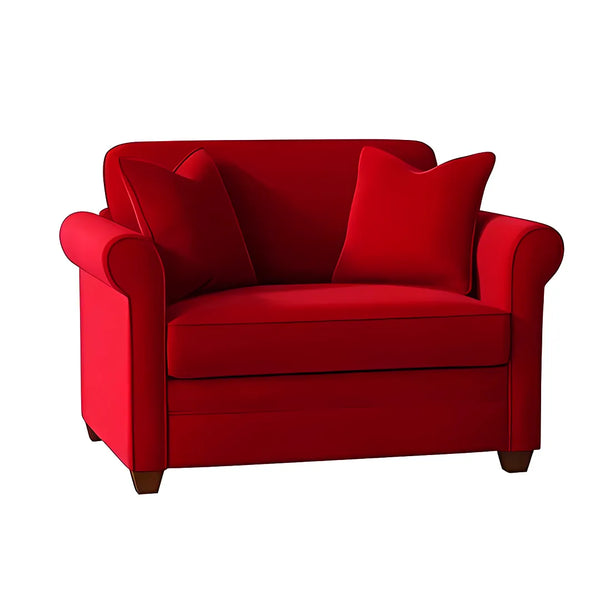 Beech wood chair 85x110 cm - red - km241