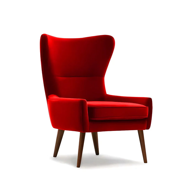 Beech wood chair 80x80 cm - red - km285