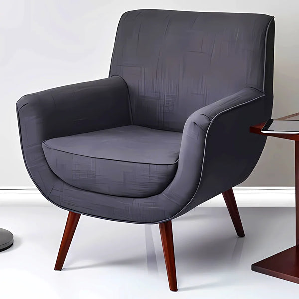 Beech wood armchair 75x75 cm - grey - km287