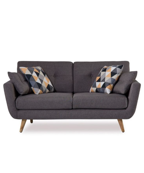 Beech Wood Sofa 75x160 cm - Grey - Km299