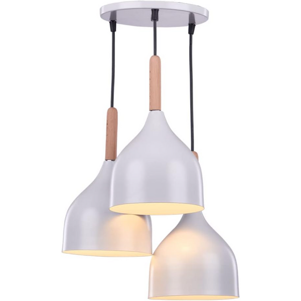 نجفة بتصميم عصري 50×30 سم - ابيض بيج - ls2228