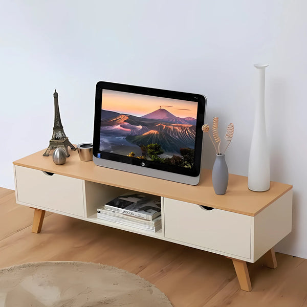 ترابيزة انترية 150×40 سم - بيج - ta38
