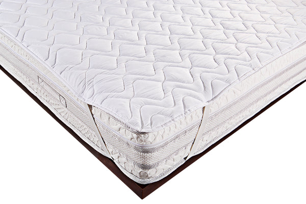 Milton regular bed protector 100 x 195 cm - white - 4bed-CO6